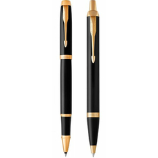 Набор ручек Parker IM Black GT RB+BP 22-082b19 (роллерная + шариковая), фото 2 | Интернет-магазин оригинальных часов и аксессуаров