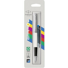 Ручка перова Parker JOTTER Originals White FP M блістер 15-016 | Интернет-магазин оригинальных часов и аксессуаров