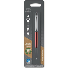 Ручка кулькова Parker JOTTER Kensington Red CT BP блістер 16-436 | Интернет-магазин оригинальных часов и аксессуаров