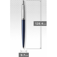 Ручка шариковая Parker JOTTER Royal Blue CT BP блистер 16-336, фото 4 | Интернет-магазин оригинальных часов и аксессуаров