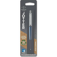 Ручка кулькова Parker JOTTER Waterloo Blue CT BP блістер 16-836 | Интернет-магазин оригинальных часов и аксессуаров