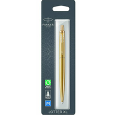 Ручка шариковая Parker JOTTER XL Monochrome Gold GT BP блистер 12-536 | Интернет-магазин оригинальных часов и аксессуаров