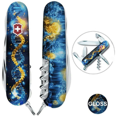 Складной нож Victorinox Spartan UKRAINE ДНК Українця Vx13603.3_T3270pw (1.3603.3.T3270pw) | Интернет-магазин оригинальных часов и аксессуаров