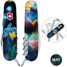 Складной нож Victorinox CAMPER DESIGN Голубо-желтый ирис Vx13613.3_R2060pk (1.3613.3.R2060pk) | Интернет-магазин оригинальных часов и аксессуаров