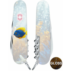 Складаний ніж Victorinox CAMPER DESIGN Жовто-блакитна рибка Vx13613.7_R2020pk (1.3613.7.R2020pk), фото 4 | Интернет-магазин оригинальных часов и аксессуаров