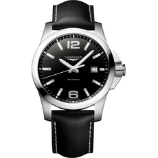 LONGINES L3.760.4.56.3 CONQUEST 43MM | Интернет-магазин оригинальных часов и аксессуаров