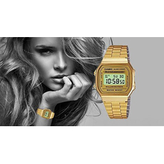 CASIO A168WG-9EF, Вариации товара: Позолота, фото 10 | Интернет-магазин оригинальных часов и аксессуаров