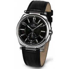 Seculus 1700.8.1069 black-mop-cz, ss, black leather | Интернет-магазин оригинальных часов и аксессуаров