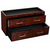 Шкатулка WOLF 460310 Meridian 2 Drawer Valet Burl, фото 3 | Интернет-магазин оригинальных часов и аксессуаров