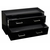 Шкатулка WOLF 460370 Meridian 2 Drawer Valet Blk, фото 4 | Интернет-магазин оригинальных часов и аксессуаров