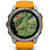 Garmin 010-02905-11 Fenix 8 Amoled 51 мм Sapphire Titanium with Spark Orange and Graphite Silicone Band, фото 2 | Интернет-магазин оригинальных часов и аксессуаров
