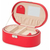 Шкатулка WOLF 280514 Heritage Oval Jewelry Box - Red Saffiano, фото 3 | Интернет-магазин оригинальных часов и аксессуаров