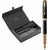 Набор Parker SONNET Black Lacquer GT FP18 F 86-011b24 (перьевая ручка + кож.чехол) | Интернет-магазин оригинальных часов и аксессуаров