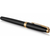 Набор Parker SONNET Black Lacquer GT FP18 F 86-011b24 (перьевая ручка + кож.чехол), фото 3 | Интернет-магазин оригинальных часов и аксессуаров