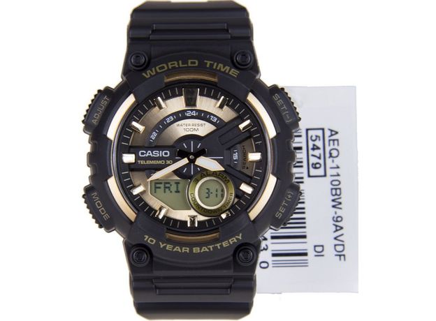 CASIO AEQ-110BW-9AVEF 10 YEAR BATTERY, фото 2 | Интернет-магазин оригинальных часов и аксессуаров