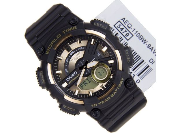 CASIO AEQ-110BW-9AVEF 10 YEAR BATTERY, фото 3 | Интернет-магазин оригинальных часов и аксессуаров