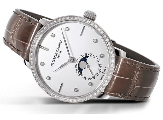 Frederique Constant FC-703SD3SD6 Slimline Moonphase, фото 2 | Интернет-магазин оригинальных часов и аксессуаров