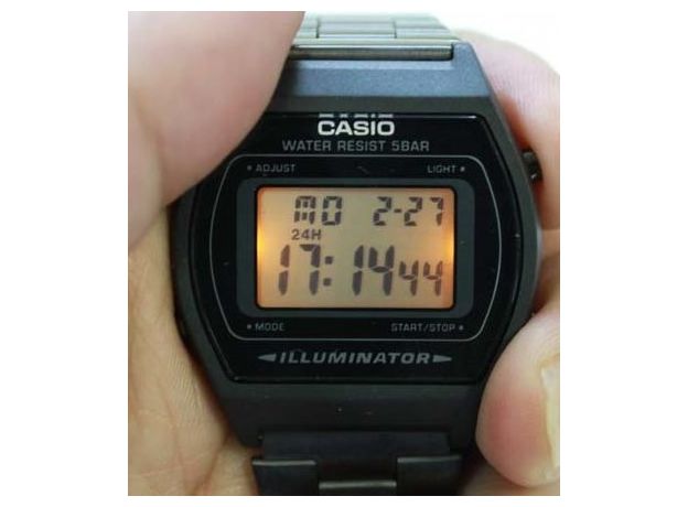 CASIO B640WB-1AEF, Варіант кольору: Чорний/Світлий, фото 3 | Интернет-магазин оригинальных часов и аксессуаров