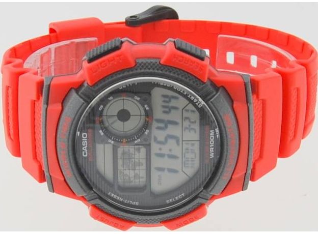 CASIO AE-1000W-4AVEF, Вариации товара: Красный, фото 3 | Интернет-магазин оригинальных часов и аксессуаров