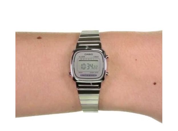 CASIO LA670WEA-7EF, Вариации товара: Стальной/Серый, фото 2 | Интернет-магазин оригинальных часов и аксессуаров