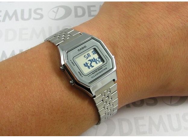 CASIO LA680WEA-7EF, Вариации товара: Стальной, фото 4 | Интернет-магазин оригинальных часов и аксессуаров