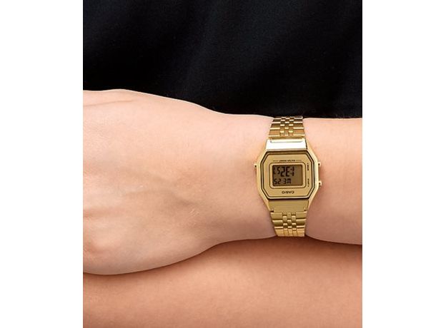 CASIO LA680WEGA-9ER, Вариации товара: Позолота/Желтый, фото 5 | Интернет-магазин оригинальных часов и аксессуаров