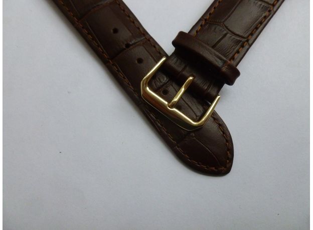 Ремінець SLAVA 305R02 brown g 22 mm, фото 3 | Интернет-магазин оригинальных часов и аксессуаров
