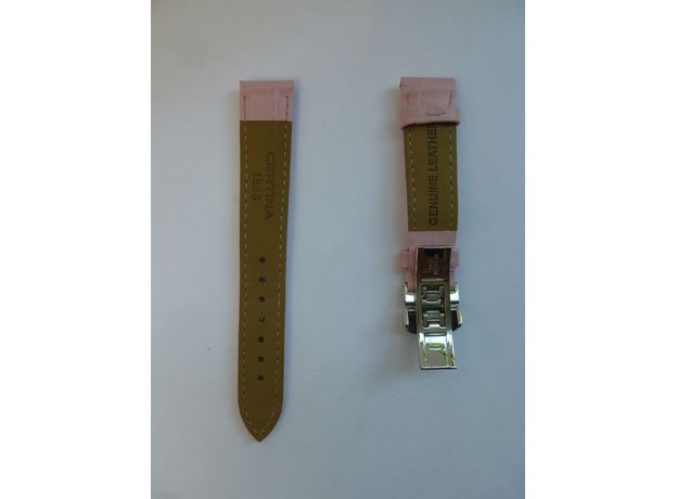 C600013599 PINK LEATHER STRAP 16MM, фото 2 | Интернет-магазин оригинальных часов и аксессуаров