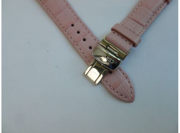 C600013599 PINK LEATHER STRAP 16MM, фото 3 | Интернет-магазин оригинальных часов и аксессуаров