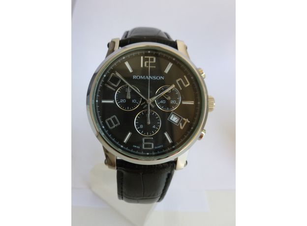 ROMANSON TL0334HM11WA32W (TL0334HMWH BK (R)), фото 4 | Интернет-магазин оригинальных часов и аксессуаров