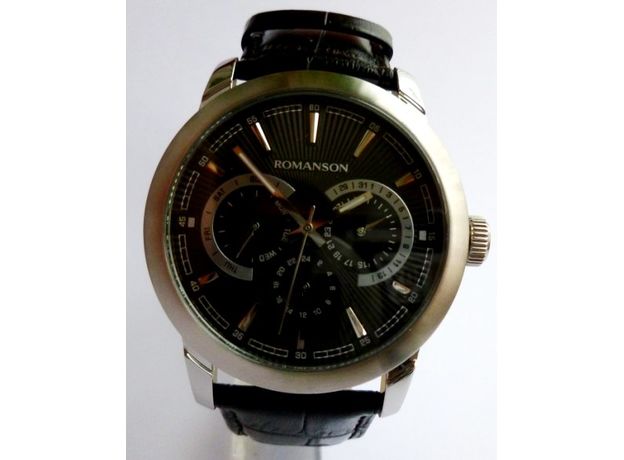 ROMANSON TL2647FM1WA32W-K (TL2647FMW BK), фото 4 | Интернет-магазин оригинальных часов и аксессуаров