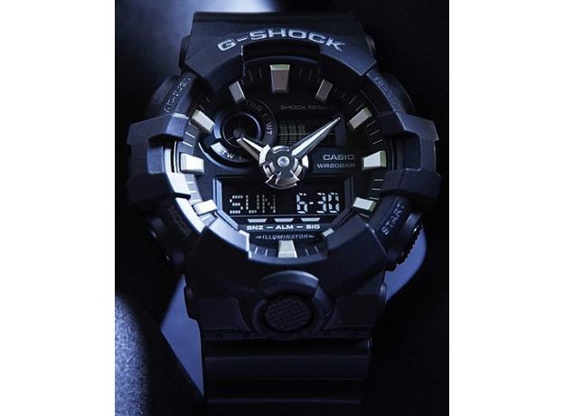 CASIO GA-700-1BER, Вариации товара: Черный, фото 3 | Интернет-магазин оригинальных часов и аксессуаров