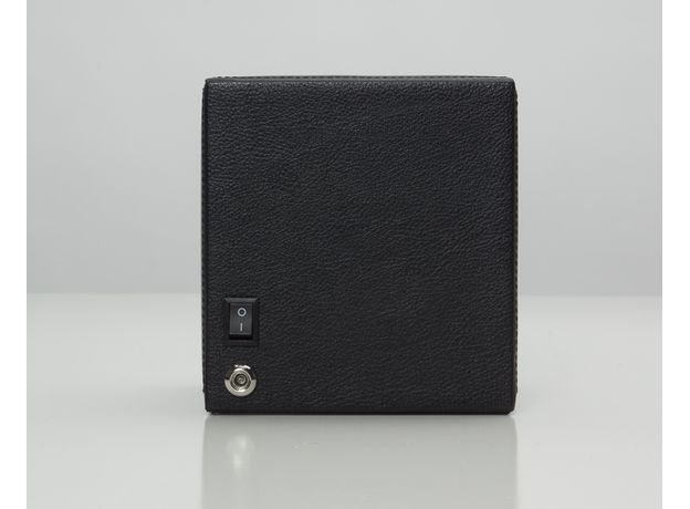 Шкатулка WOLF 461103 Cub Winder w/ Cover Blk, фото 2 | Интернет-магазин оригинальных часов и аксессуаров