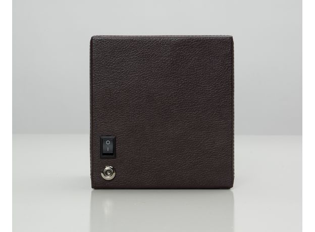 Шкатулка WOLF 461106 Cub Winder w/ Cover Brn, фото 2 | Интернет-магазин оригинальных часов и аксессуаров