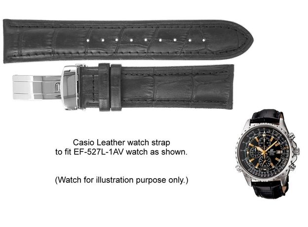 Ремешок Casio 10447480 (EF.527L.1A) 22/20 мм, фото 2 | Интернет-магазин оригинальных часов и аксессуаров