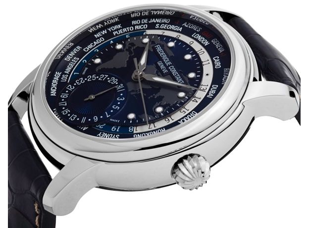 Frederique Constant FC-718NWM4H6 Classic Worldtimer, фото 5 | Интернет-магазин оригинальных часов и аксессуаров