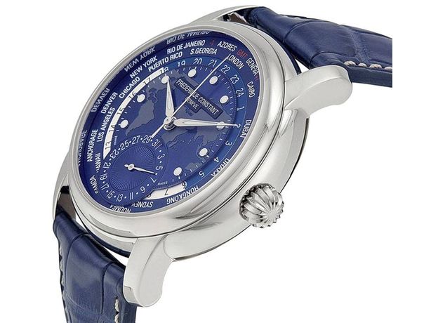 Frederique Constant FC-718NWM4H6 Classic Worldtimer, фото 6 | Интернет-магазин оригинальных часов и аксессуаров