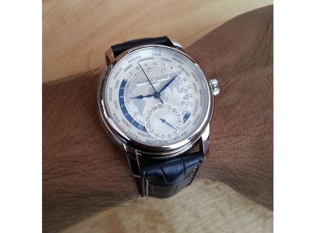 Frederique Constant FC-718WM4H6 Classic Worldtimer, фото 3 | Интернет-магазин оригинальных часов и аксессуаров