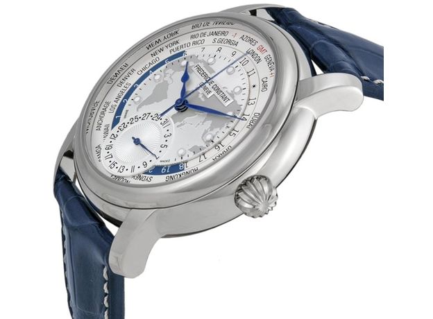 Frederique Constant FC-718WM4H6 Classic Worldtimer, фото 4 | Интернет-магазин оригинальных часов и аксессуаров