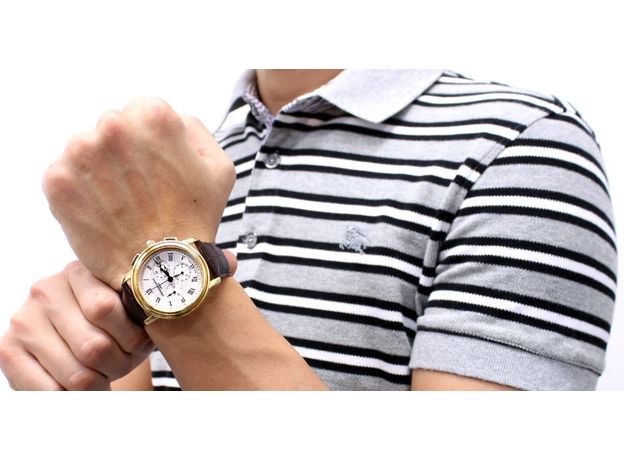 Frederique Constant FC-292MC4P5 Persuasion Silver Guilloche Chronograph, фото 6 | Интернет-магазин оригинальных часов и аксессуаров