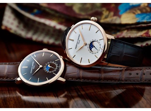 Frederique Constant FC-703V3S4 Slim Line Moonphase, фото 5 | Интернет-магазин оригинальных часов и аксессуаров