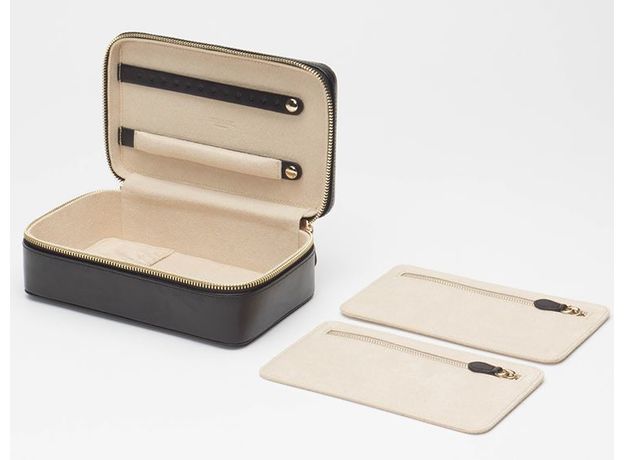 Скринька WOLF 308602 Marrakesh Zip Case Black, фото 3 | Интернет-магазин оригинальных часов и аксессуаров