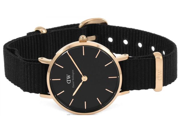 Daniel Wellington DW00100247 Petite 28 Cornwall RG Black, фото 2 | Интернет-магазин оригинальных часов и аксессуаров