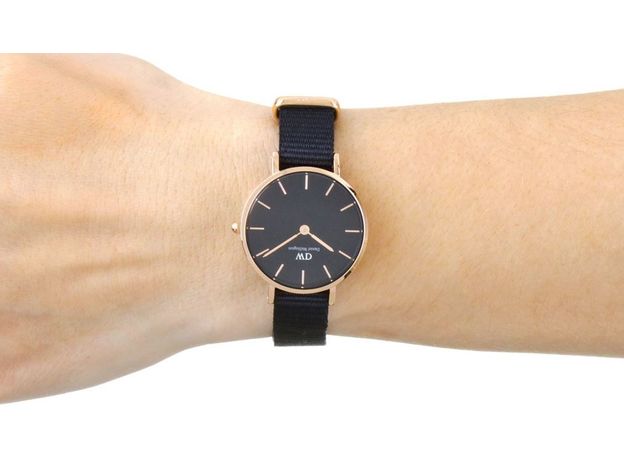 Daniel Wellington DW00100247 Petite 28 Cornwall RG Black, фото 3 | Интернет-магазин оригинальных часов и аксессуаров