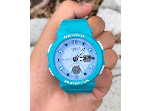 CASIO BGA-250-2AER, Вариации товара: Зеленый, фото 4 | Интернет-магазин оригинальных часов и аксессуаров