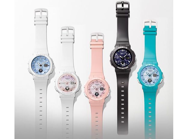 CASIO BGA-250-2AER, Вариации товара: Зеленый, фото 6 | Интернет-магазин оригинальных часов и аксессуаров