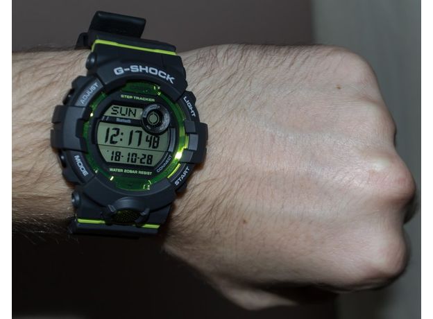 CASIO GBD-800-8ER Bluetooth, Варіант кольору: Сірий, фото 7 | Интернет-магазин оригинальных часов и аксессуаров