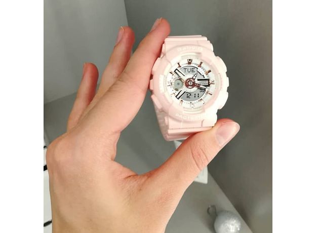 CASIO BA-110RG-4AER, Вариации товара: Бежевый/Белый, фото 5 | Интернет-магазин оригинальных часов и аксессуаров