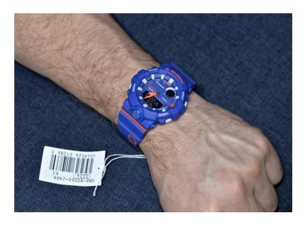 CASIO GBA-800DG-2AER Bluetooth, Варіант кольору:  Синій, фото 3 | Интернет-магазин оригинальных часов и аксессуаров