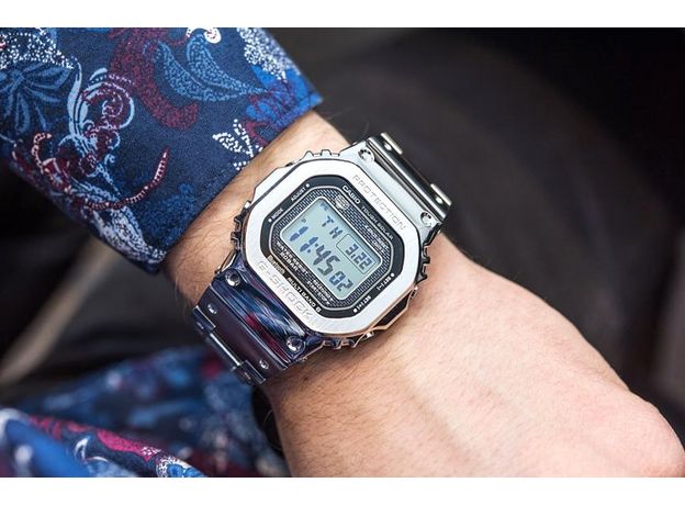 CASIO GMW-B5000D-1ER MADE IN JAPAN, Варіант кольору: Сталевий, фото 4 | Интернет-магазин оригинальных часов и аксессуаров